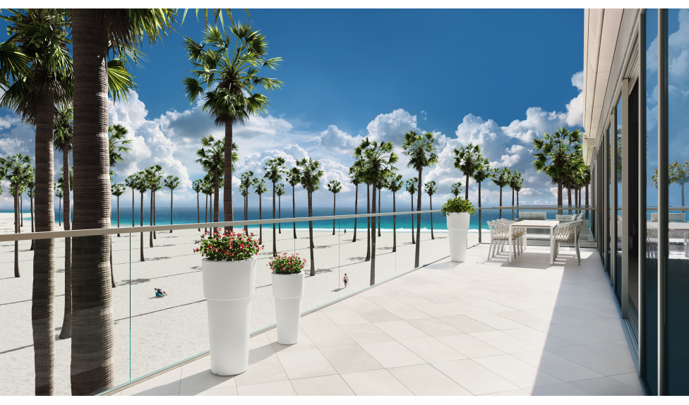 Кашпо напольное высокое для больших растений - фото