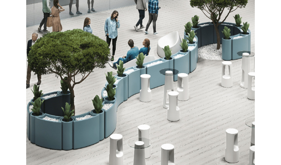 Декоративные перегородки для зонирования - фото