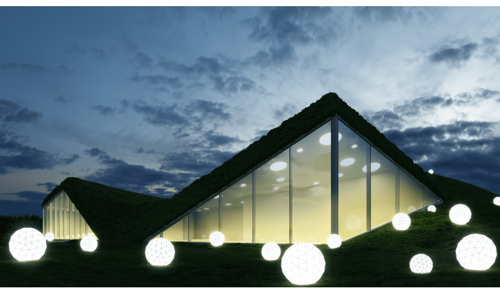 Светильник шар на аккумуляторе - фото