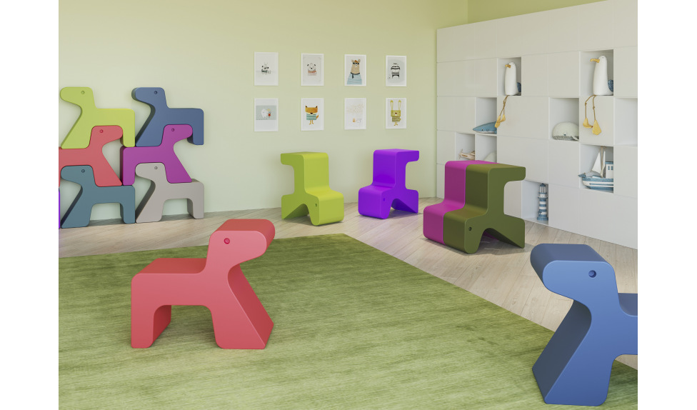 Детская пластиковая мебель - фото