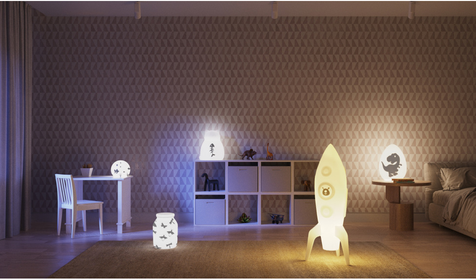 Ночник с регулировкой яркости света - фото