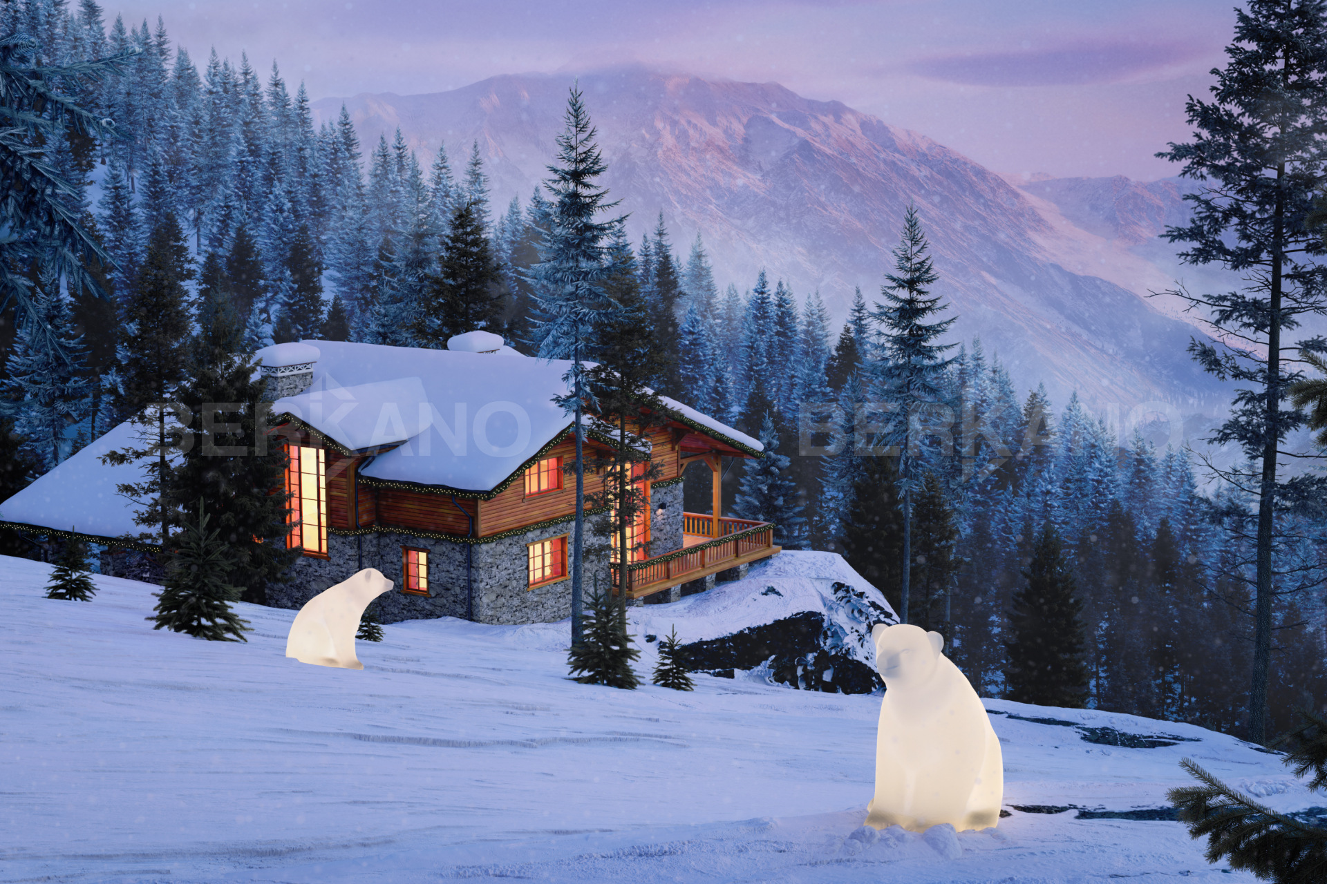 Led Светильник Bjorn Snow White Light - фото 0