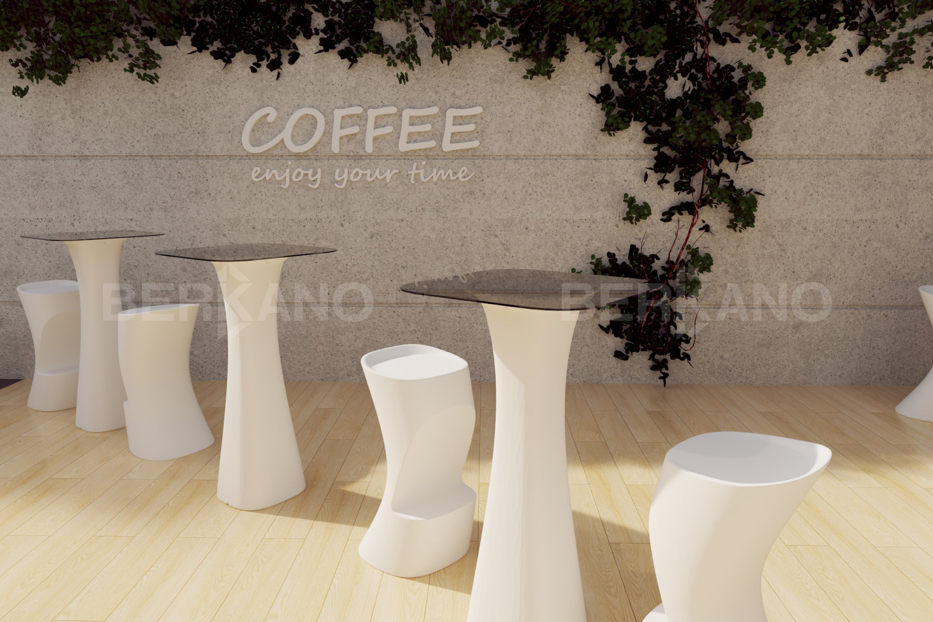  Стул барный Grace Bar Snow White - фото 1