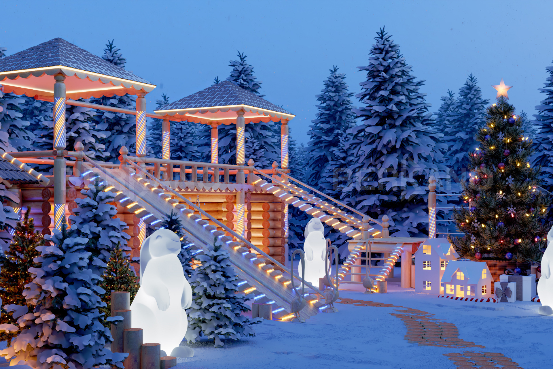 Led Светильник Eddie Snow White Light - фото 0