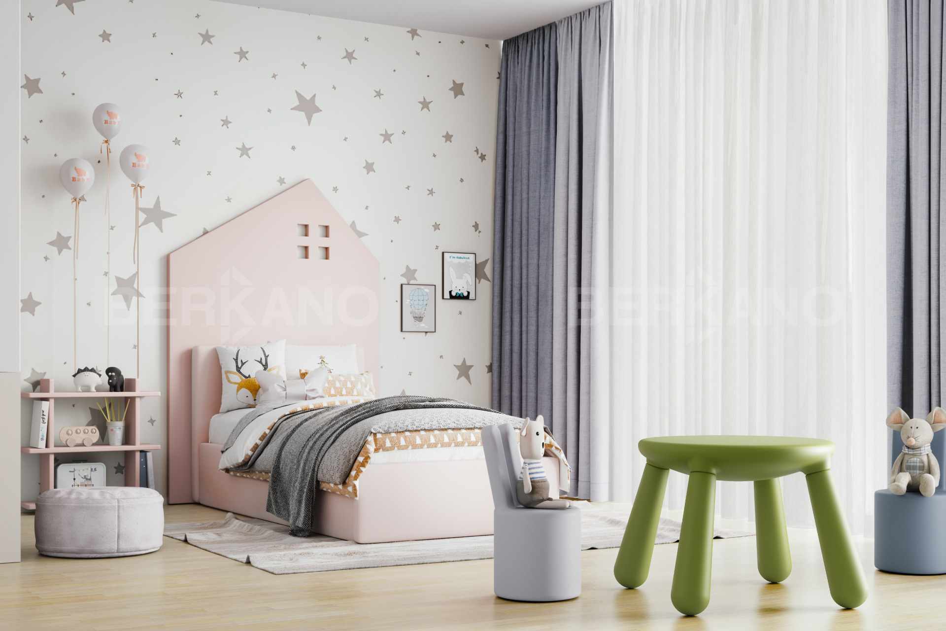 Пластиковый Детский стол Boony Snow White - фото 0