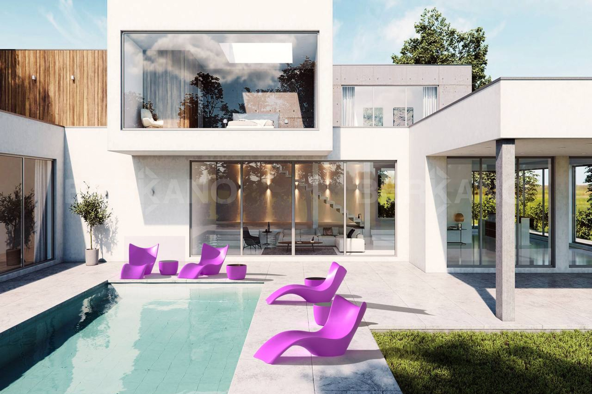  Шезлонг Surf Snow White - фото 0