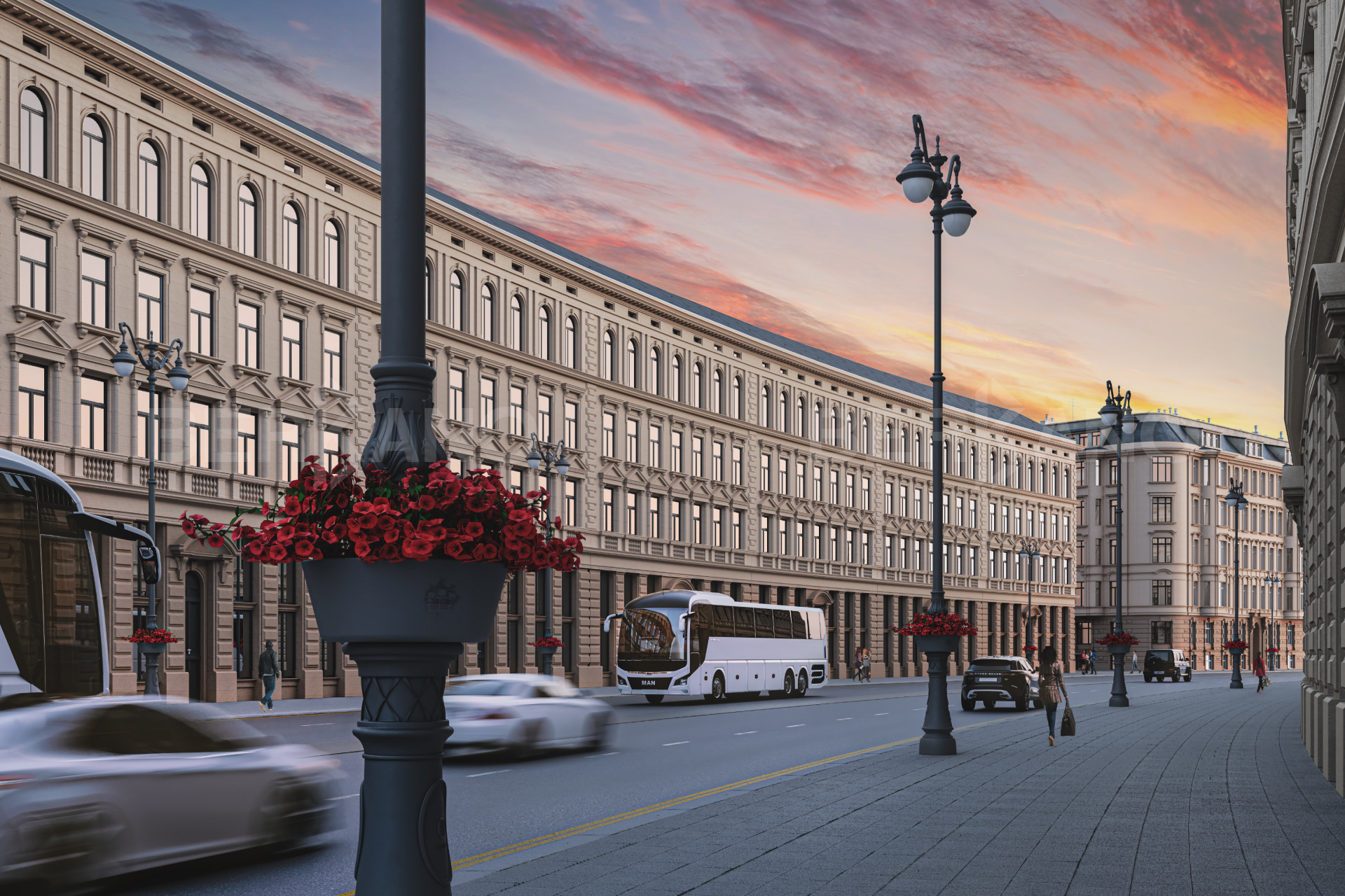 Дизайнерское Кашпо Neva 30 Snow White - фото 0