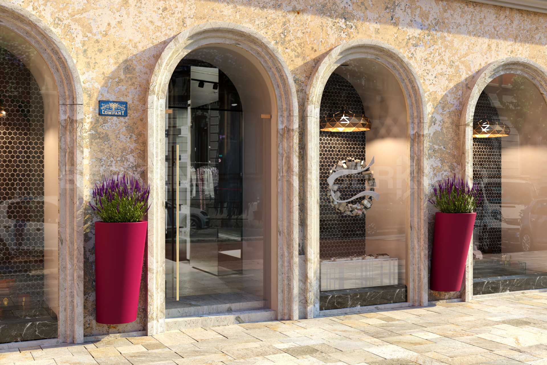 Дизайнерское Кашпо Parette 90 DB Snow White - фото 0