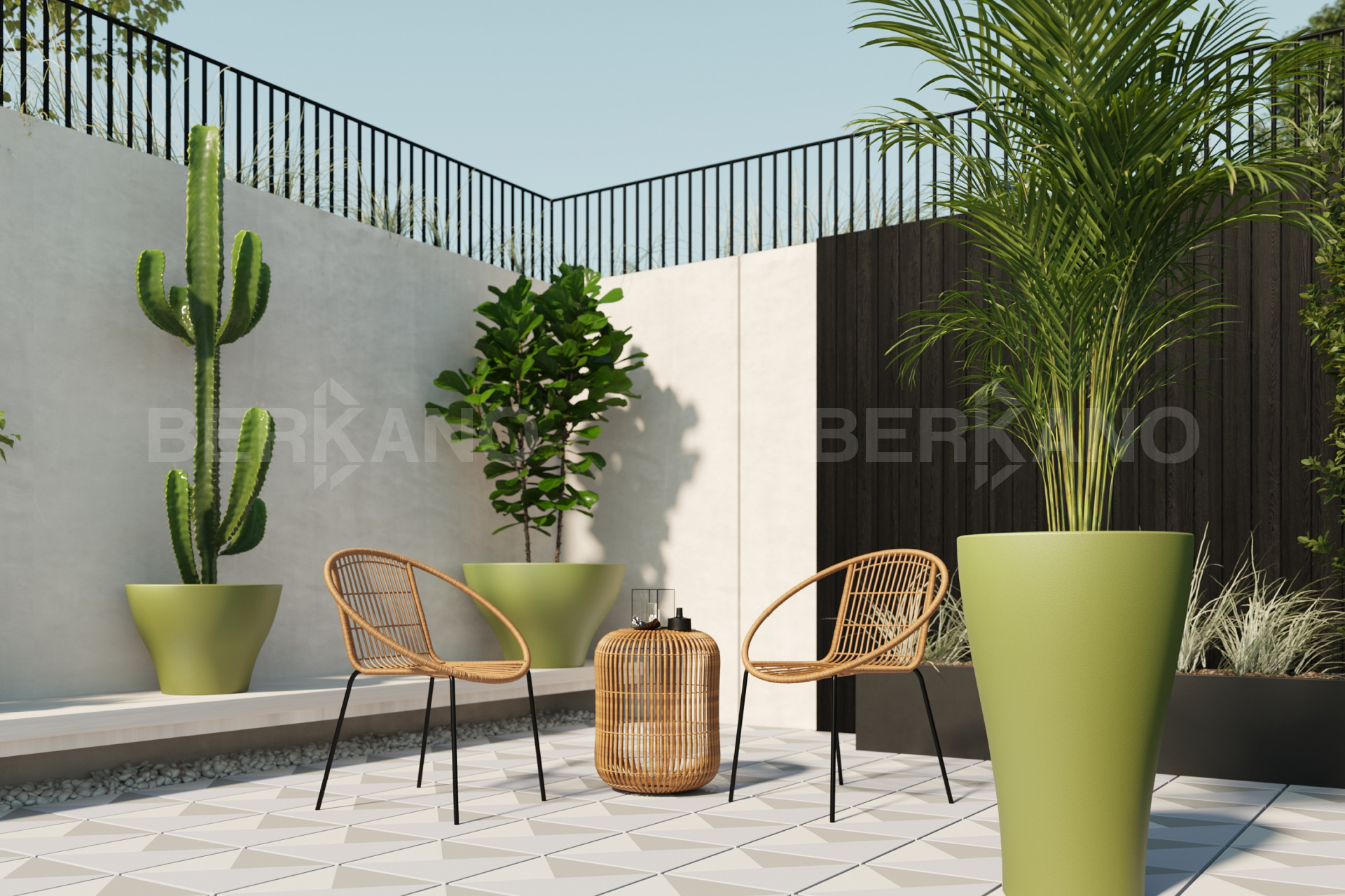 Дизайнерское Кашпо Vetro 75 Snow White - фото 0