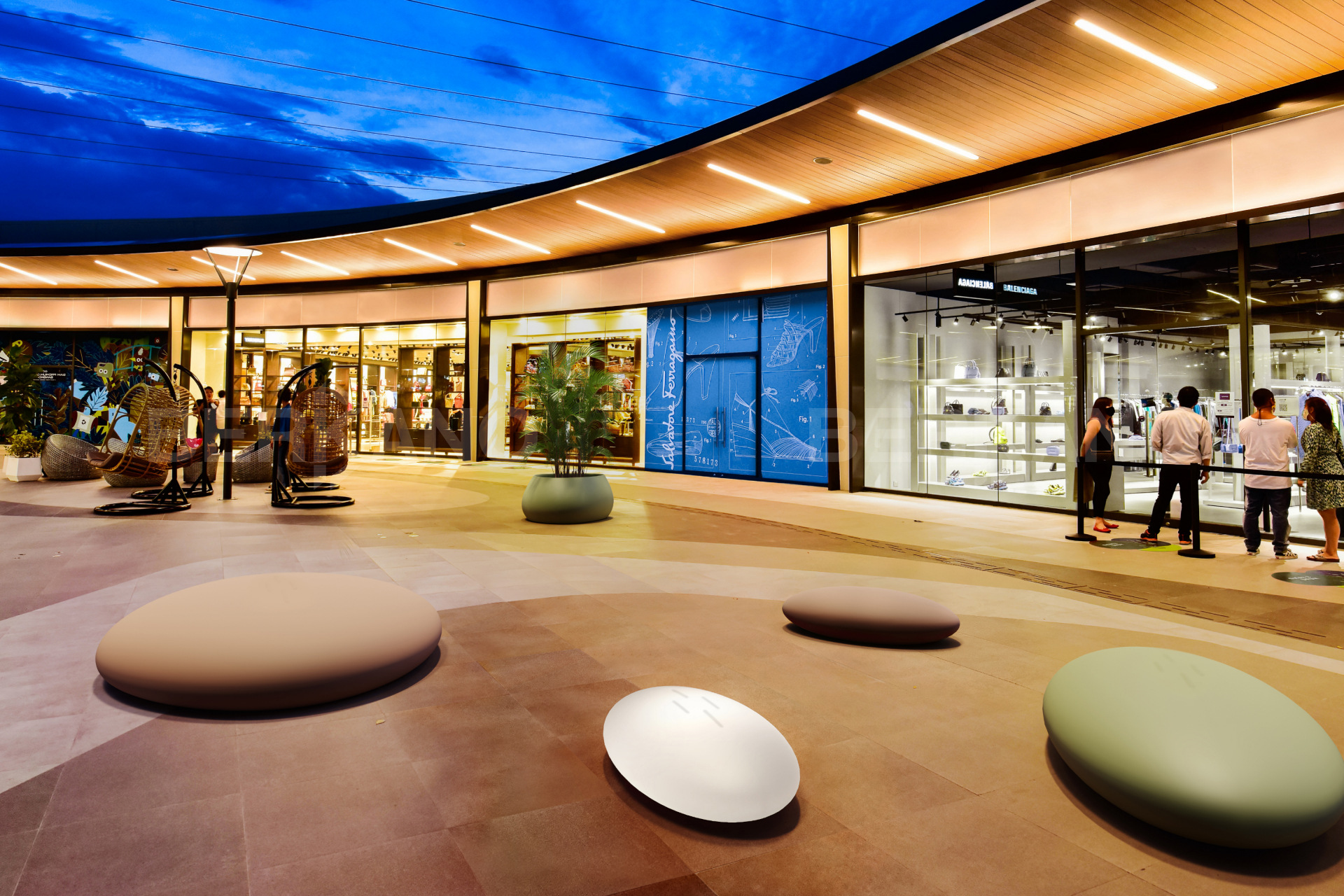  Скамейка Zen 200 Snow White - фото 0