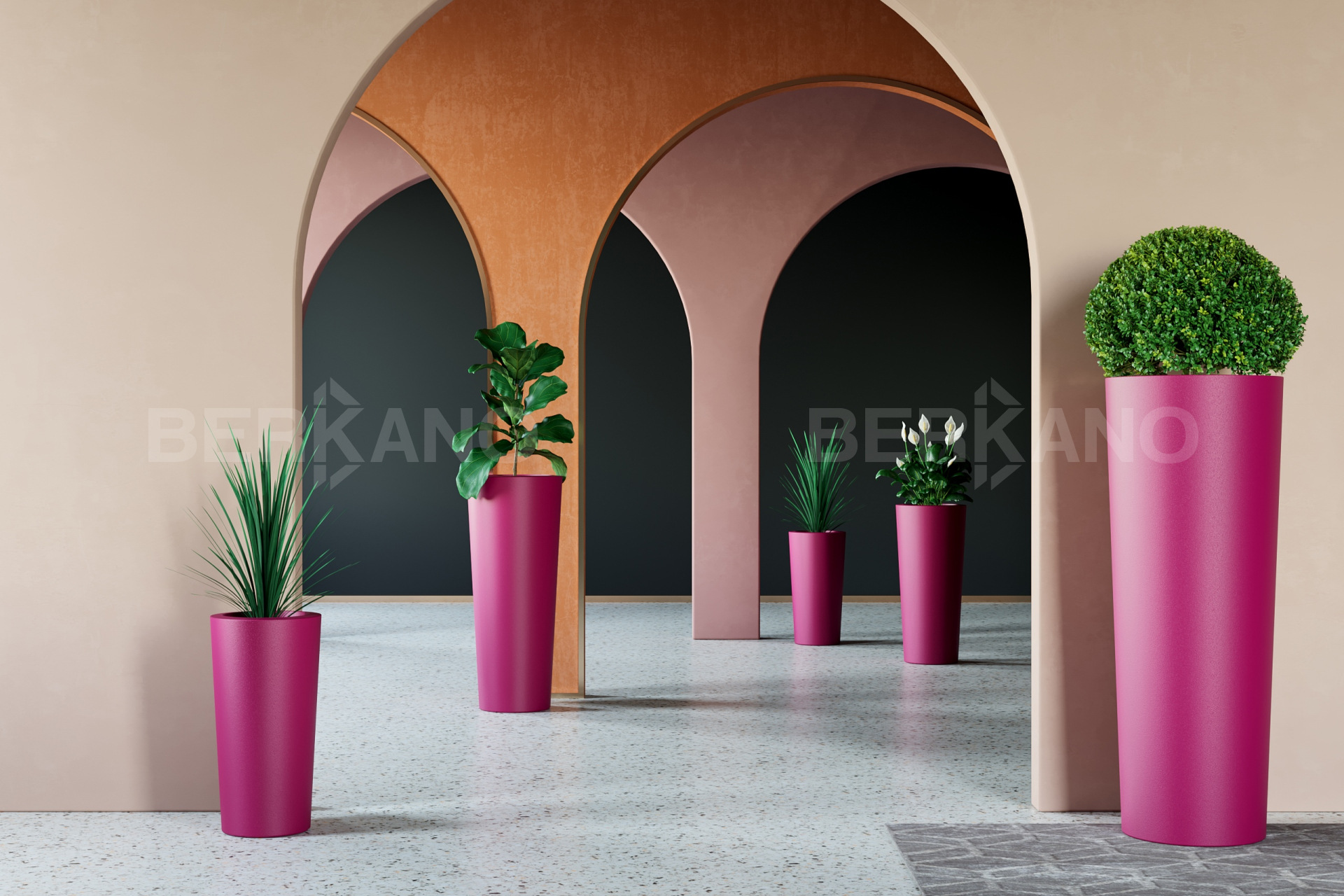 Дизайнерское Кашпо Keila 90 DB Snow White - фото 1