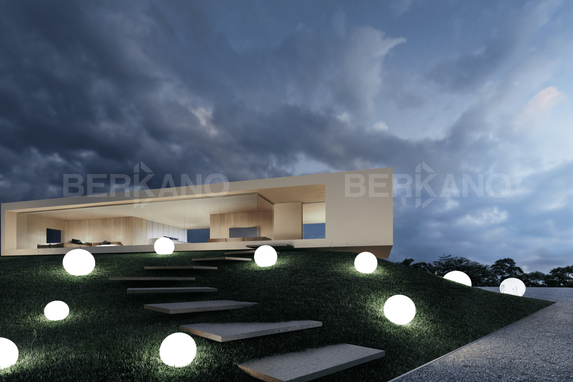 Светящийся led Шар Orby 40 Snow White Light - фото 1