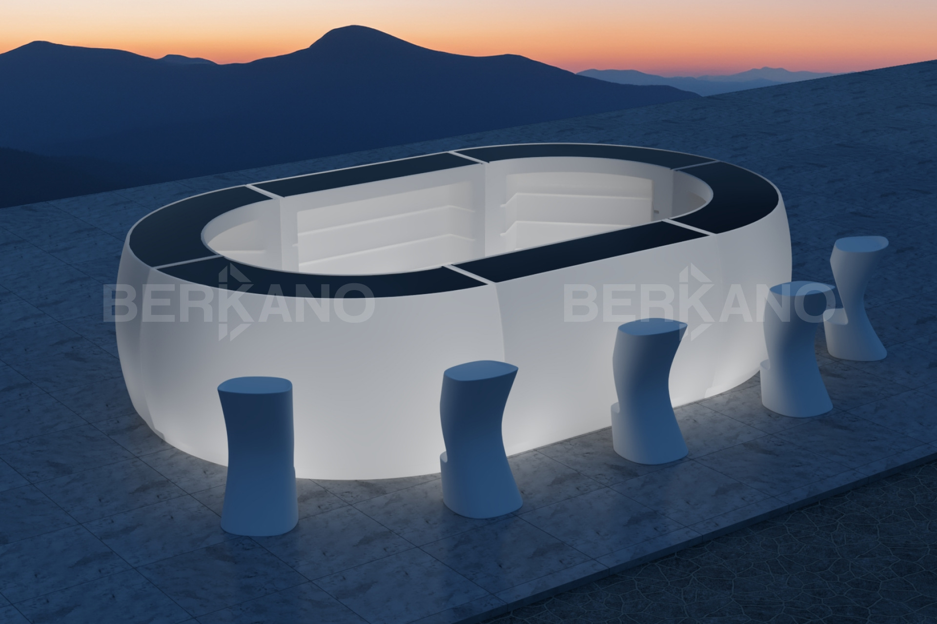  Стул барный Grace Bar Snow White - фото 4