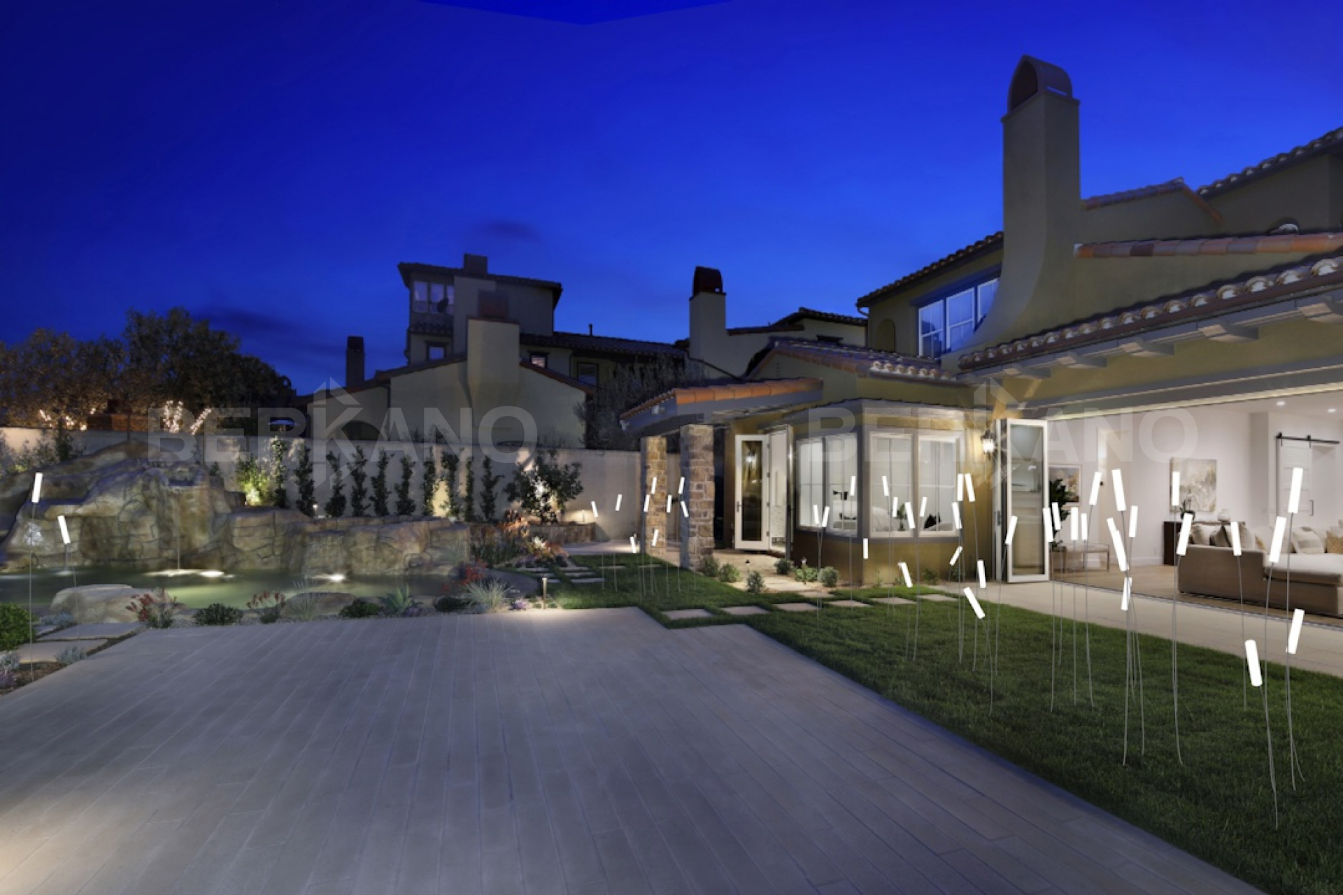 Уличный Светильник Камыш Rogoz Snow White RGB - фото 0