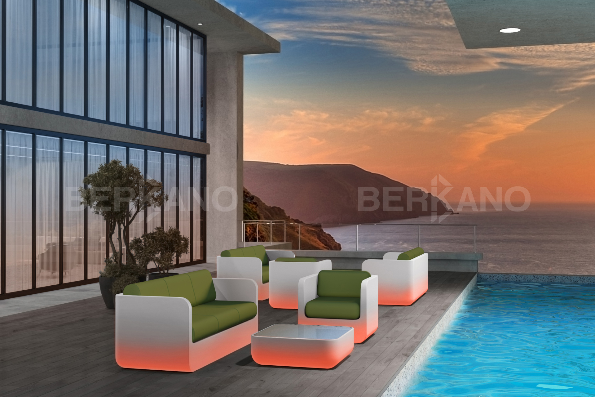  Стол Grace с стеклом Snow White - фото 3