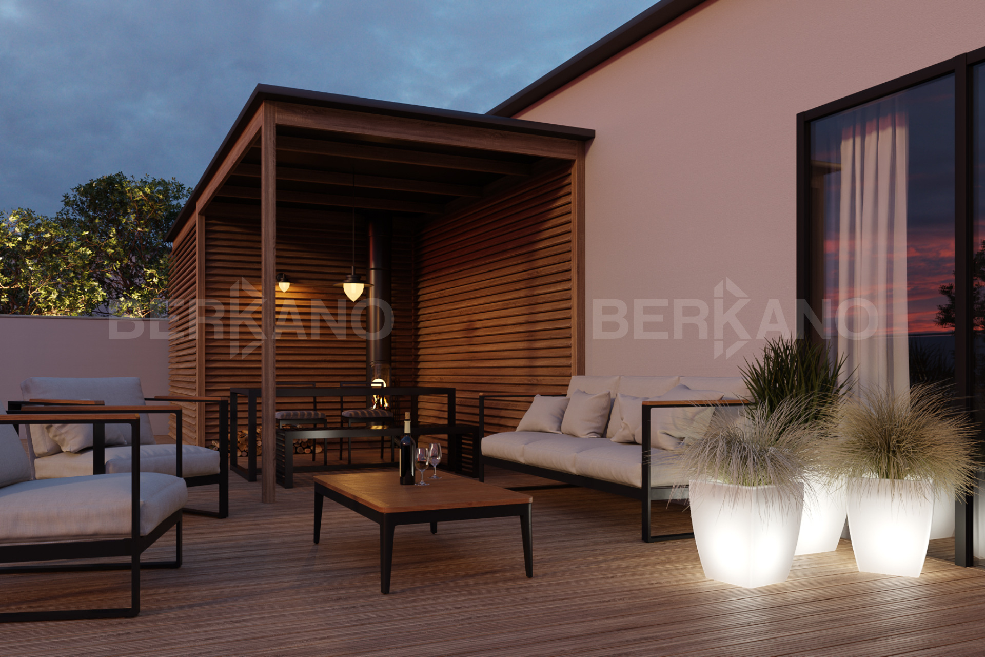 Дизайнерское Кашпо Tenero 40 DB Snow White - фото 0