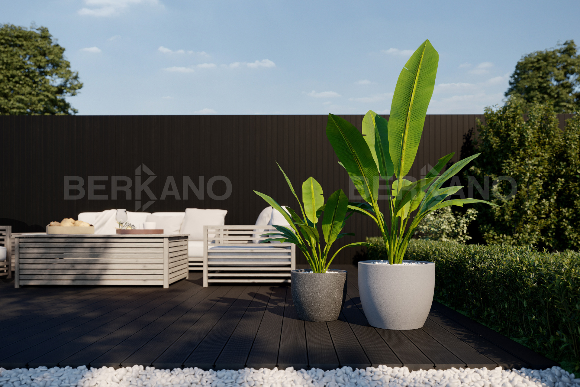 Дизайнерское Кашпо Tigel 35 Snow White - фото 0