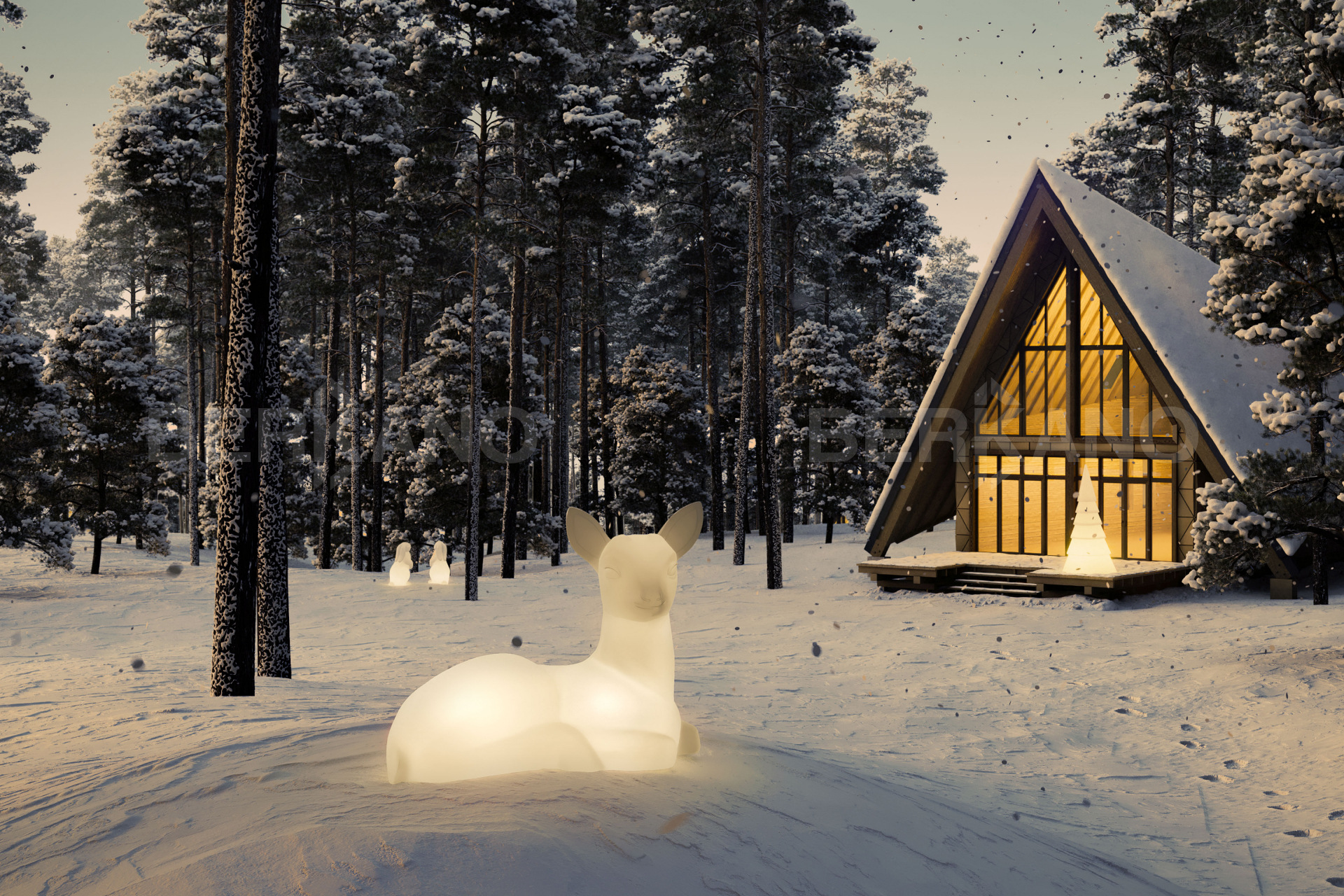 Led Светильник Rudy Snow White Light - фото 0