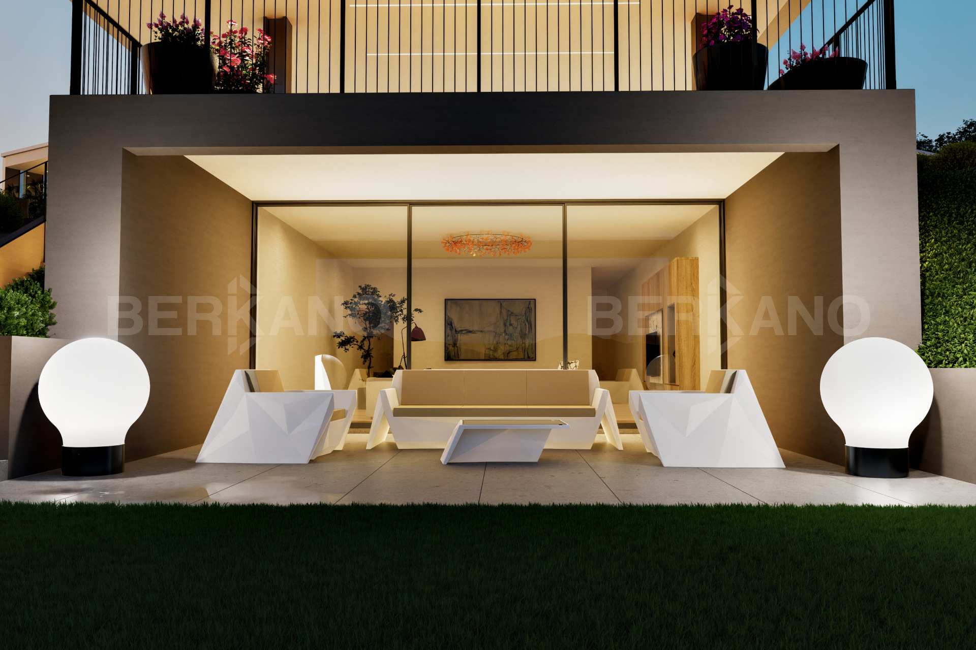 Уличный Светильник LAMP S Snow White Light - фото 0