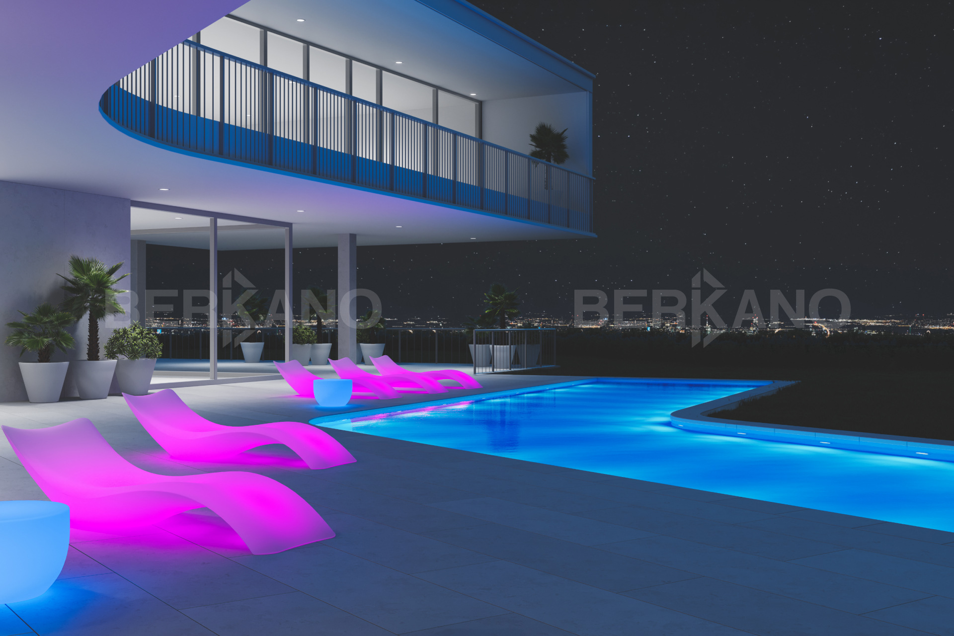  Шезлонг Wave Snow White - фото 0