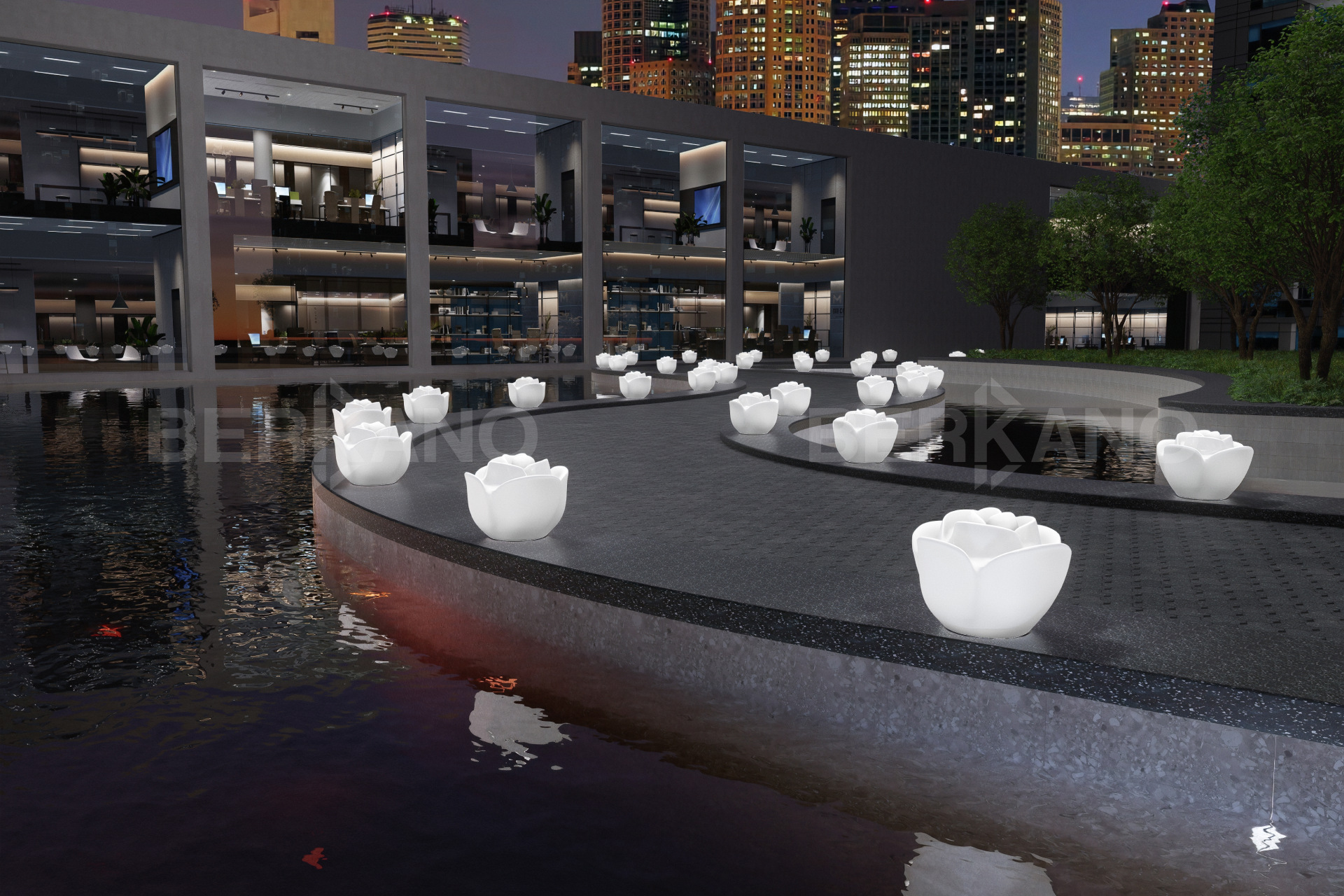 Уличный Светильник Rose Snow White Light - фото 0