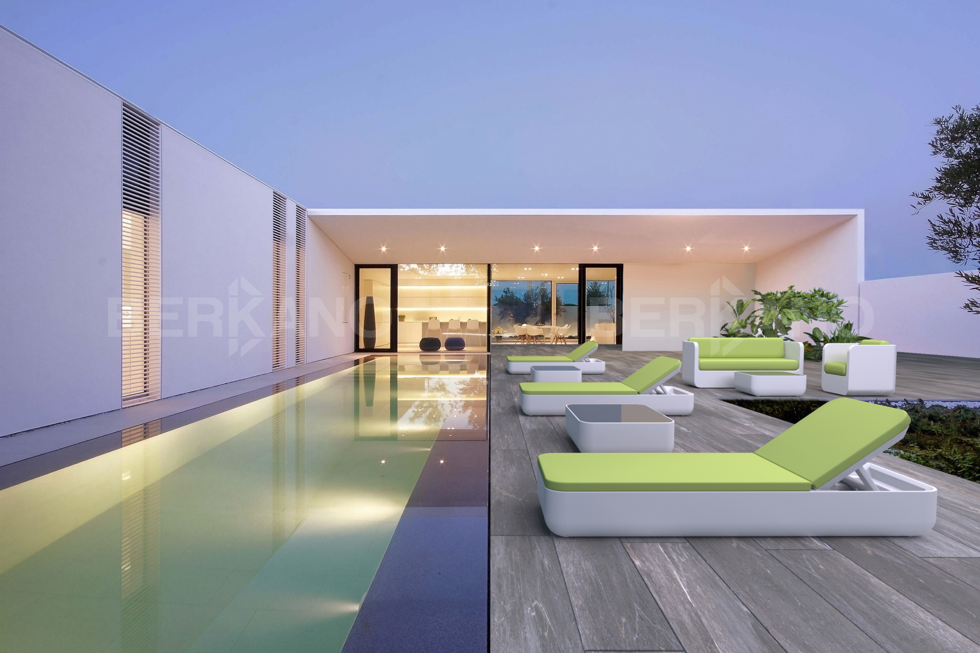  Стол Grace с стеклом Snow White - фото 0