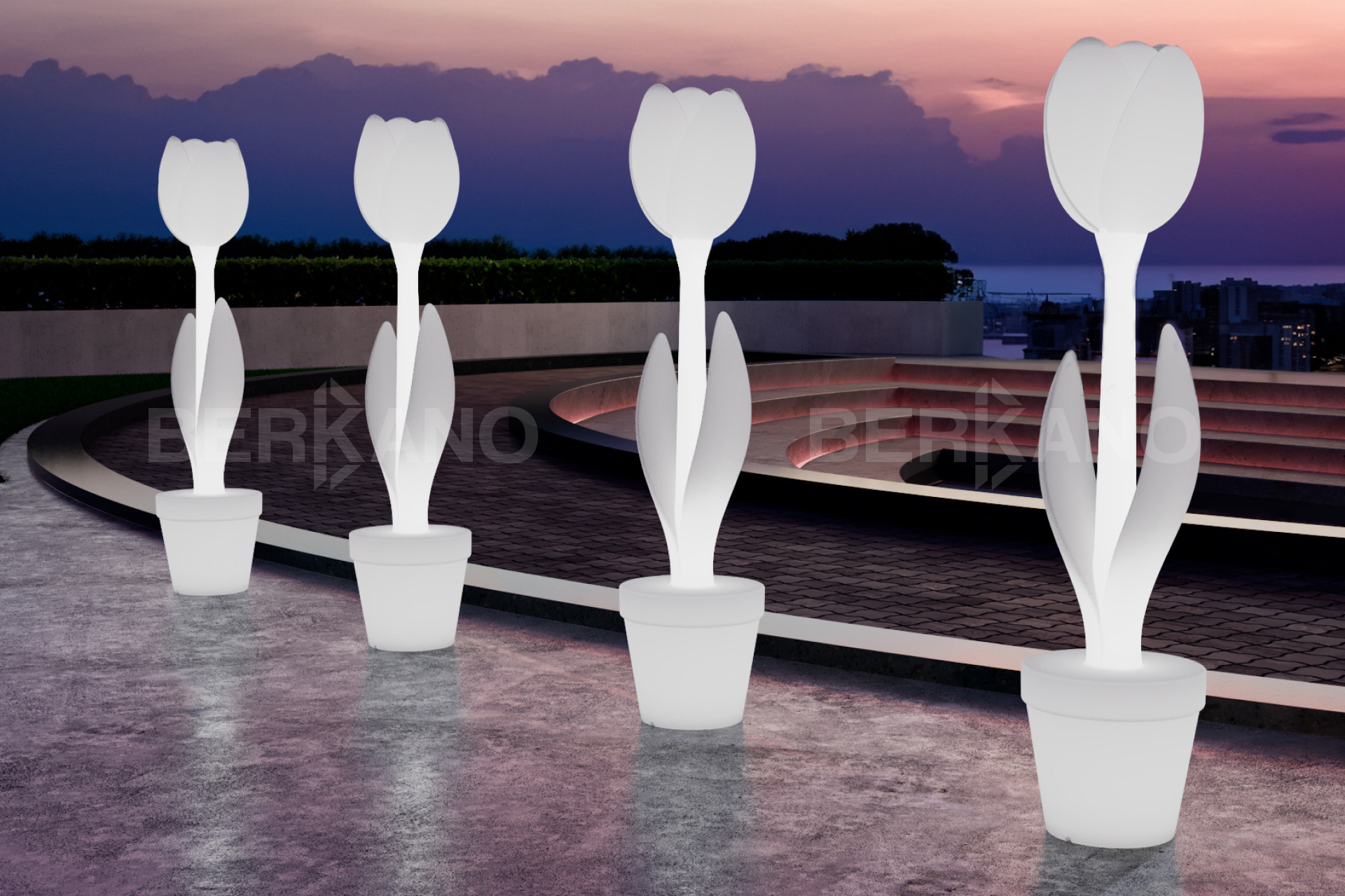 Уличный Светильник Flora Snow White Light - фото 0