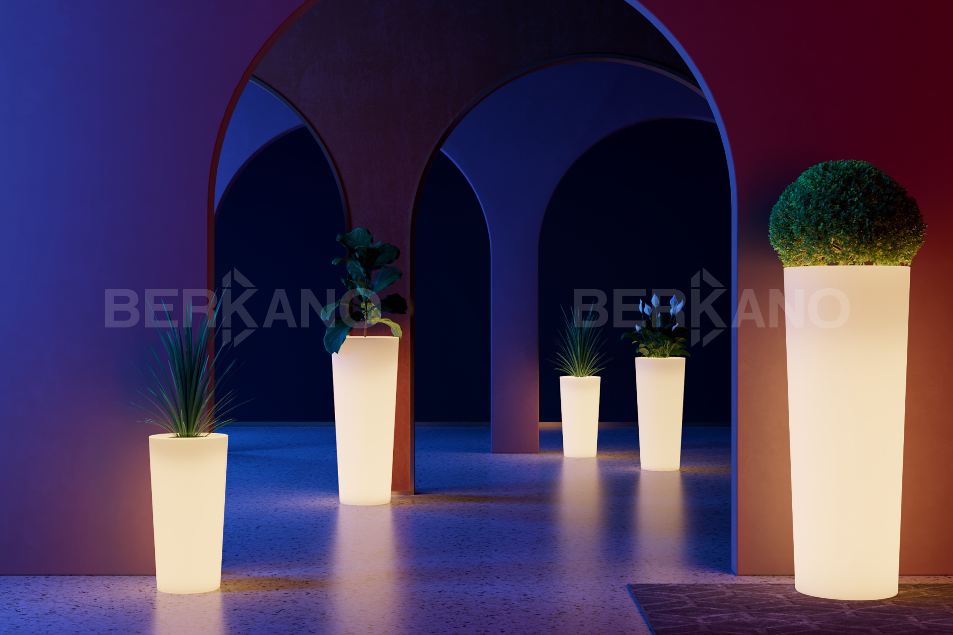 Дизайнерское Кашпо Keila 90 DB Snow White - фото 0