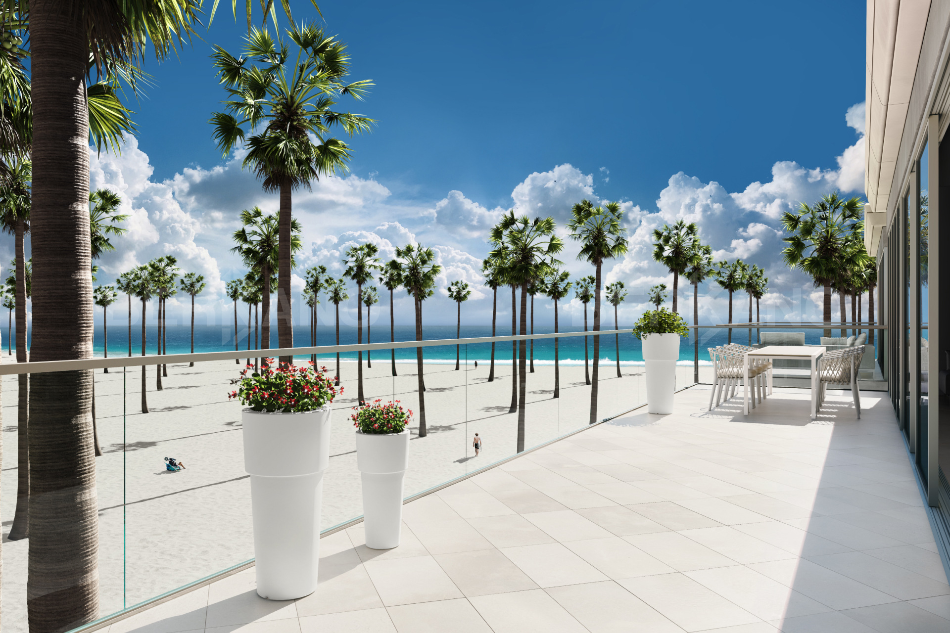 Дизайнерское Кашпо Ray 100 Snow White - фото 0