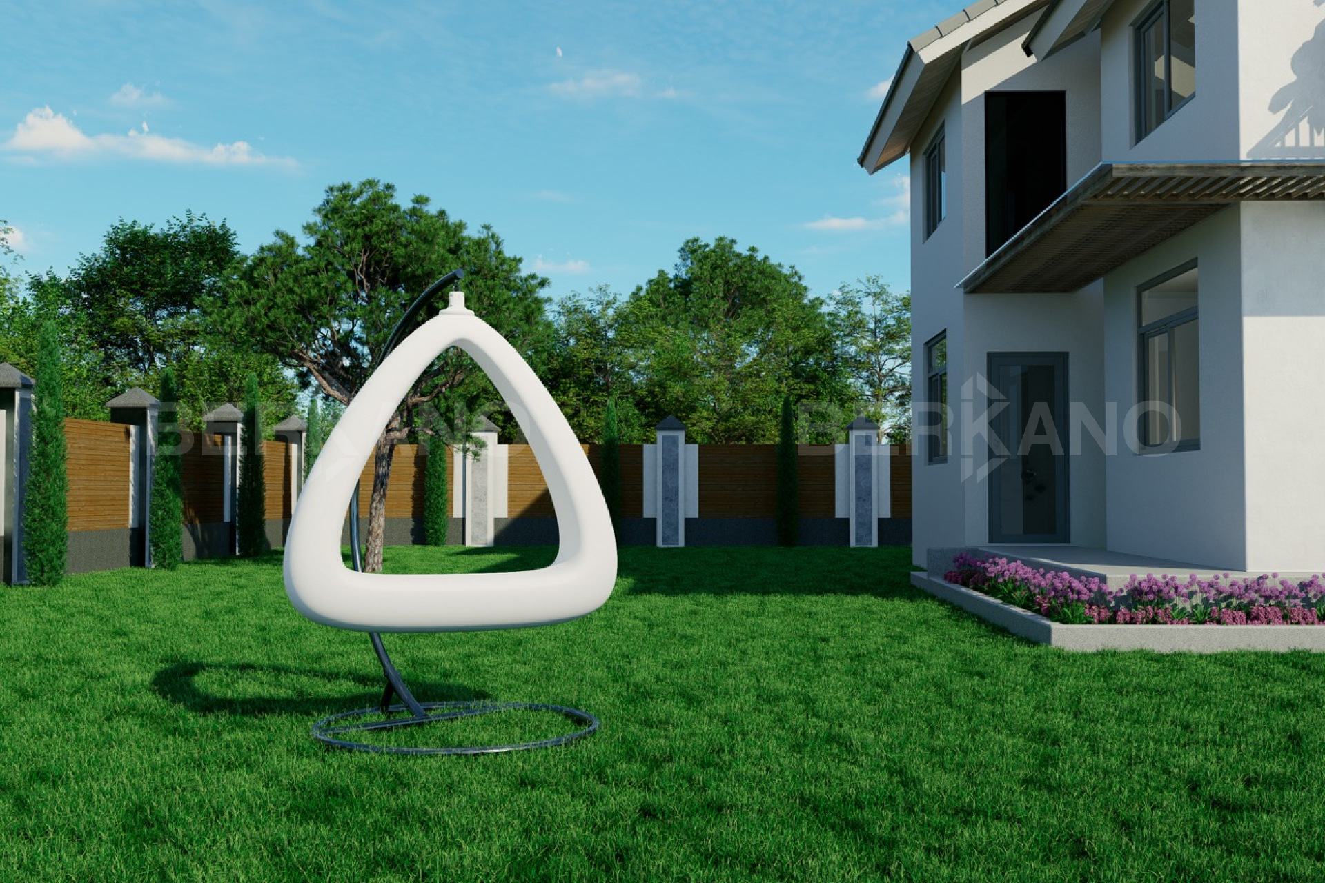  Рама полукруглая для арт-объекта Moon - фото 8