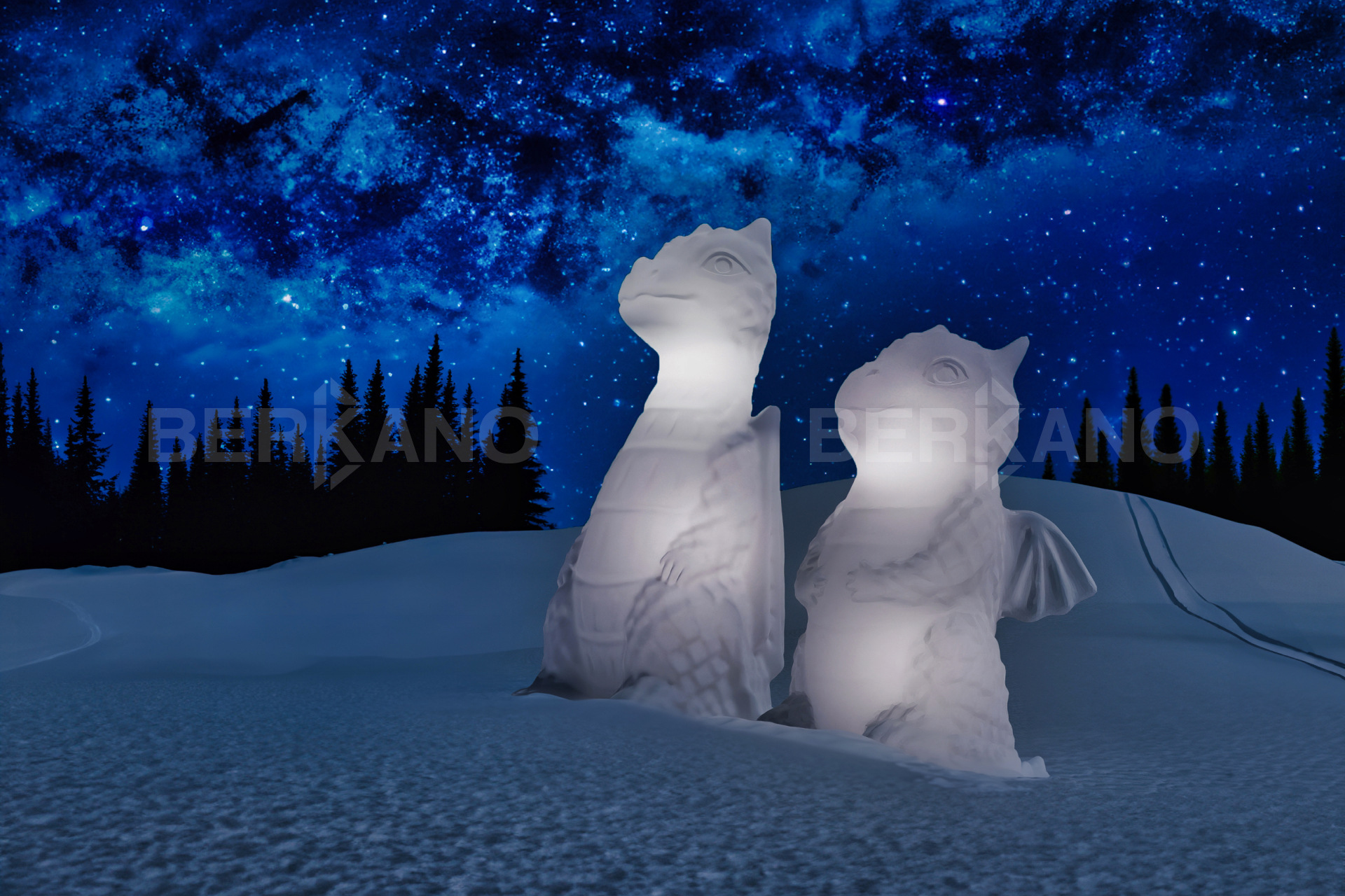 Уличный Светильник Phobos Snow White Light - фото 0