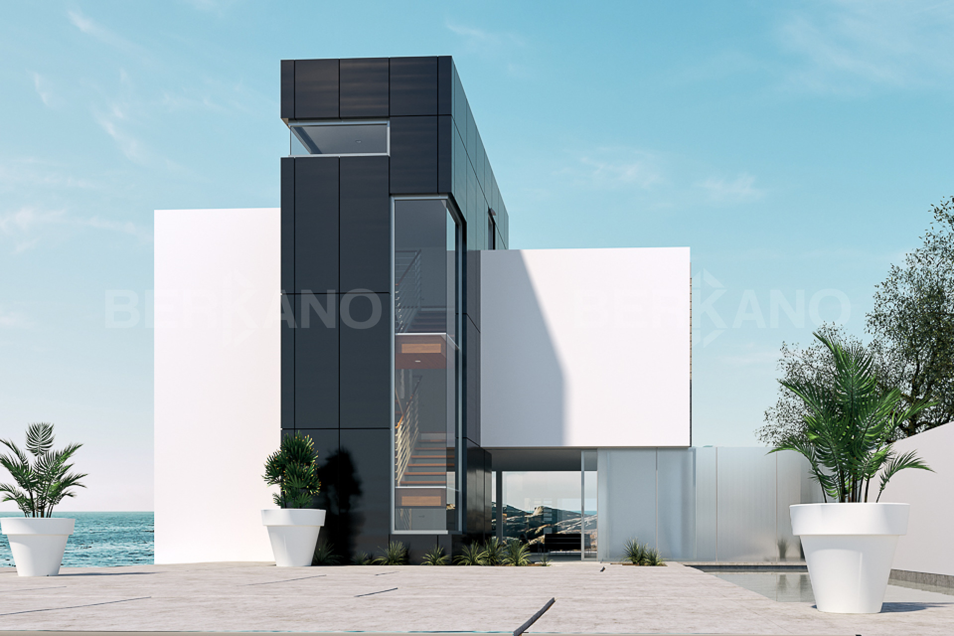 Дизайнерское Кашпо classic 60 DB Snow White Light - фото 3