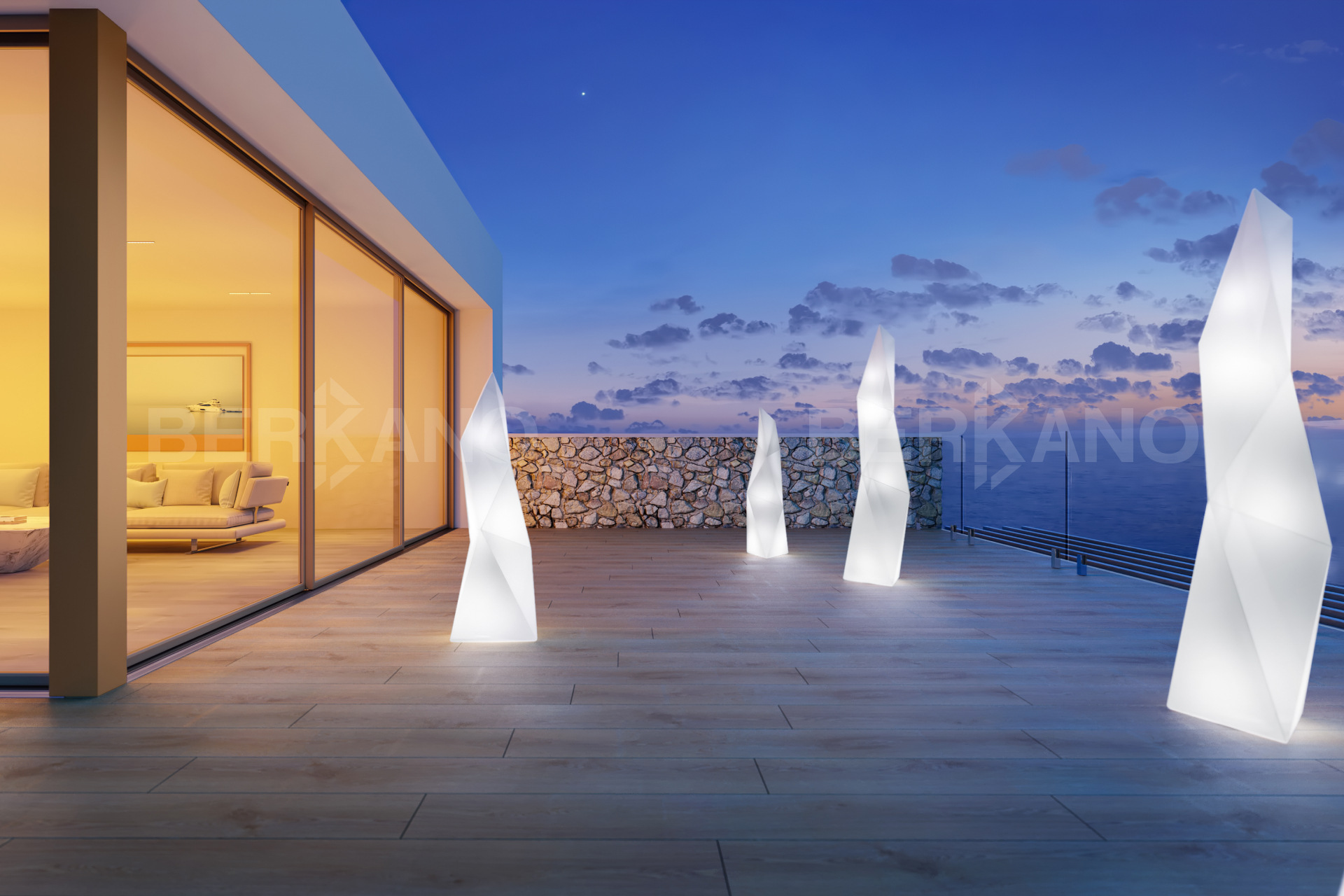 Led интерьерный Светильник Quaro 170 Snow White Light - фото 1