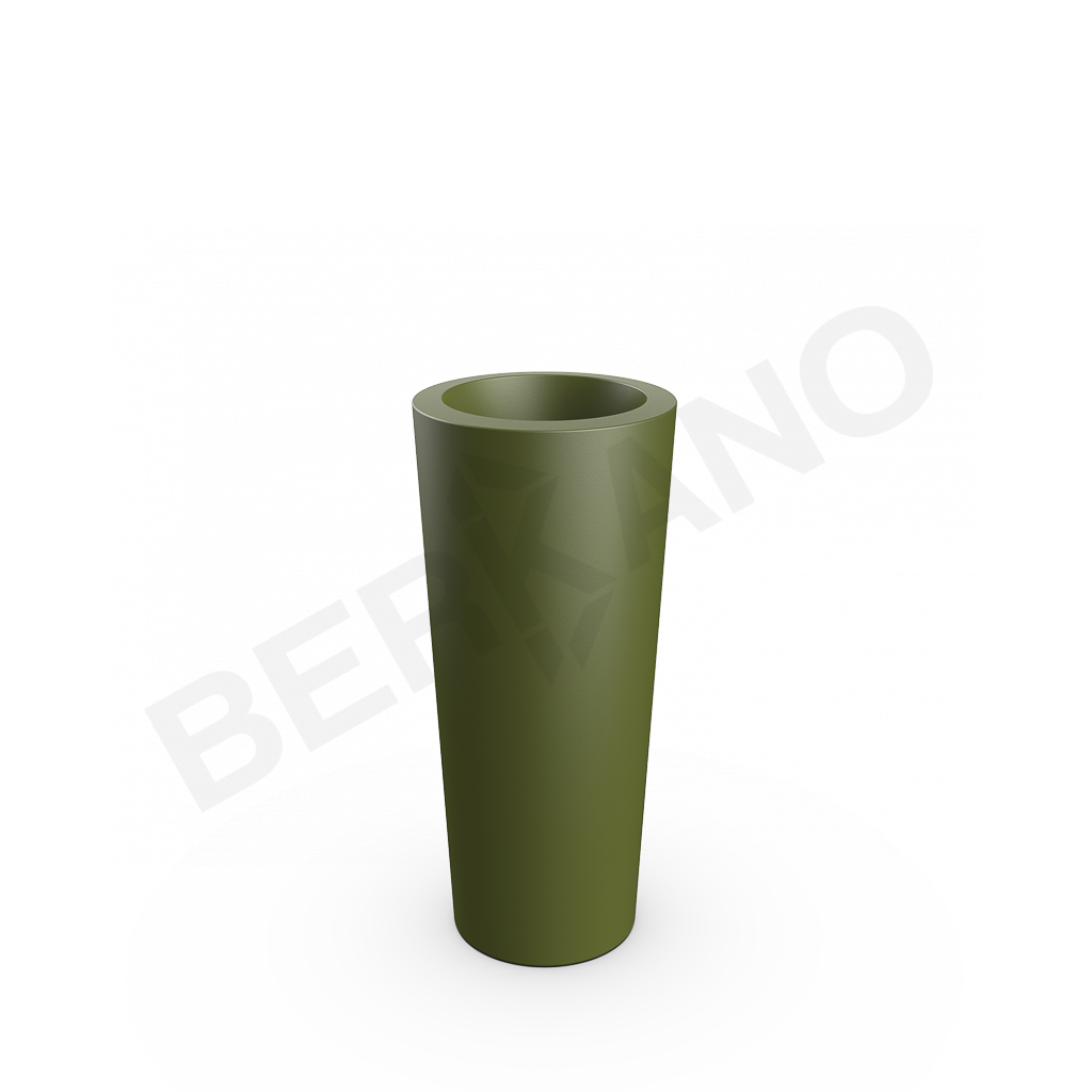 Кашпо Keila 90 DB темно-зеленого цвета - фото 1