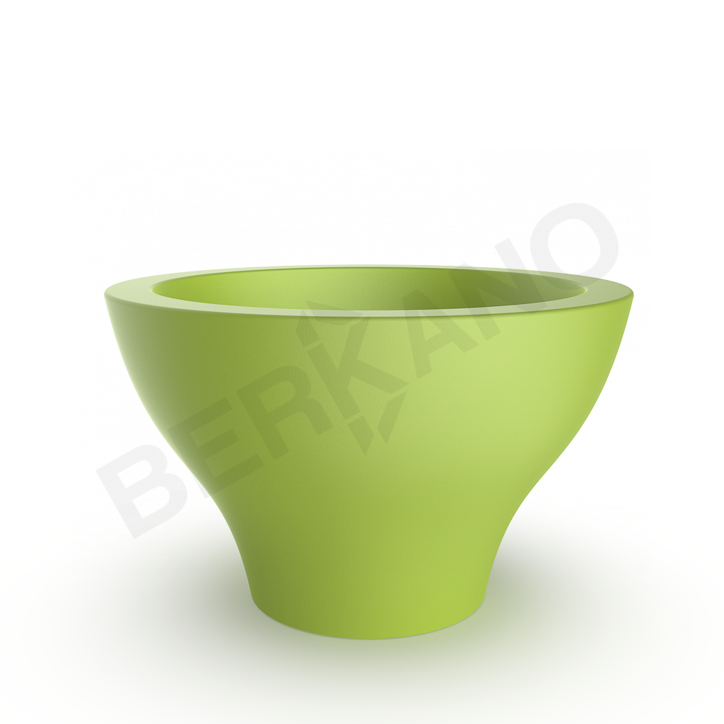 Кашпо Vetro 75 DB зеленого цвета - фото 1