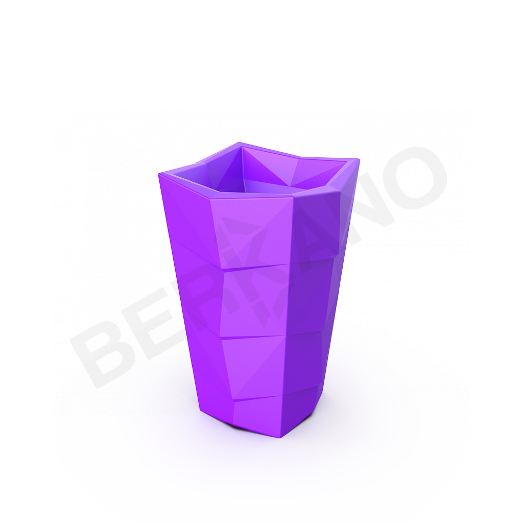 Кашпо Agava 85 DB сиреневого цвета - фото 1