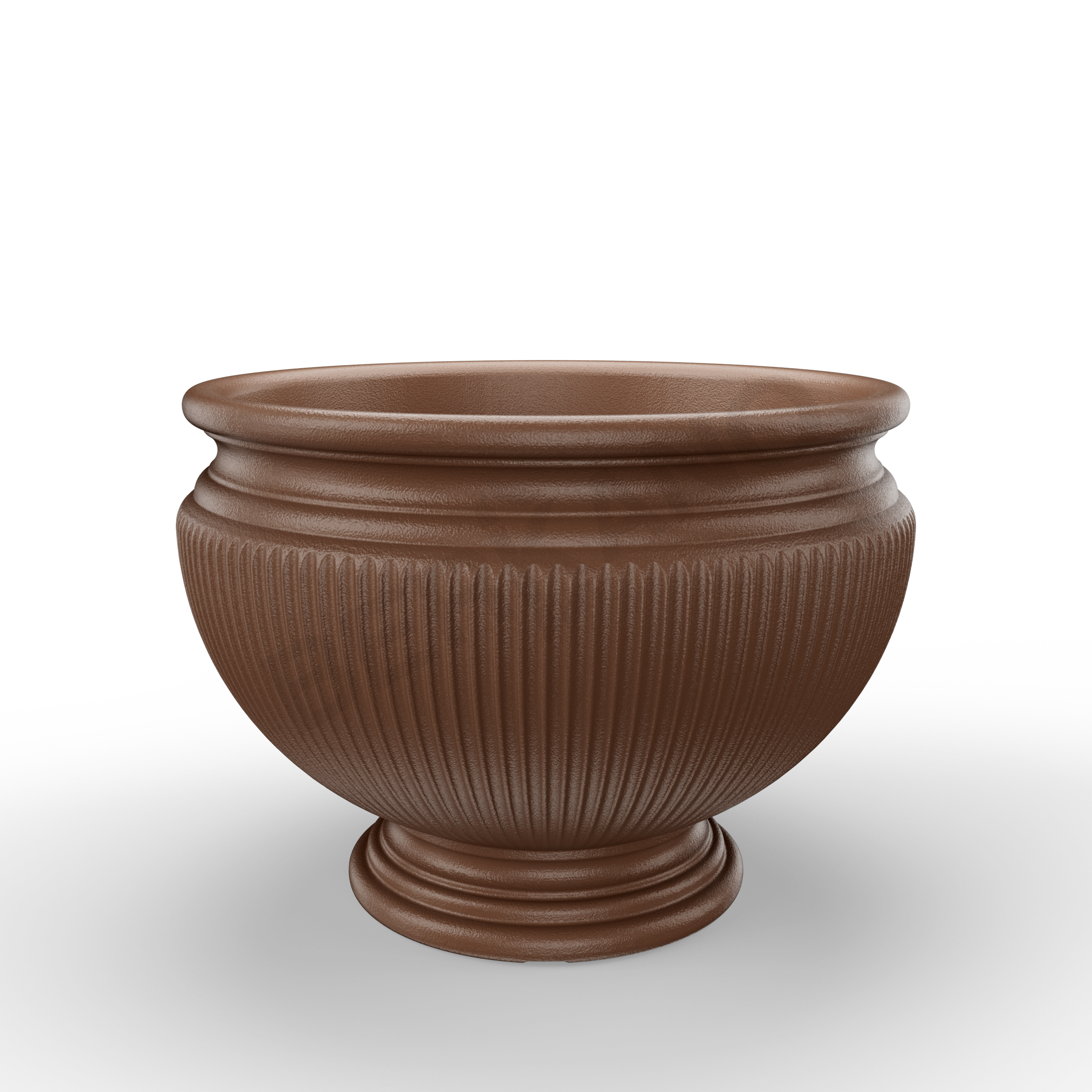 Кашпо Attica 30 коричневого цвета - фото 1