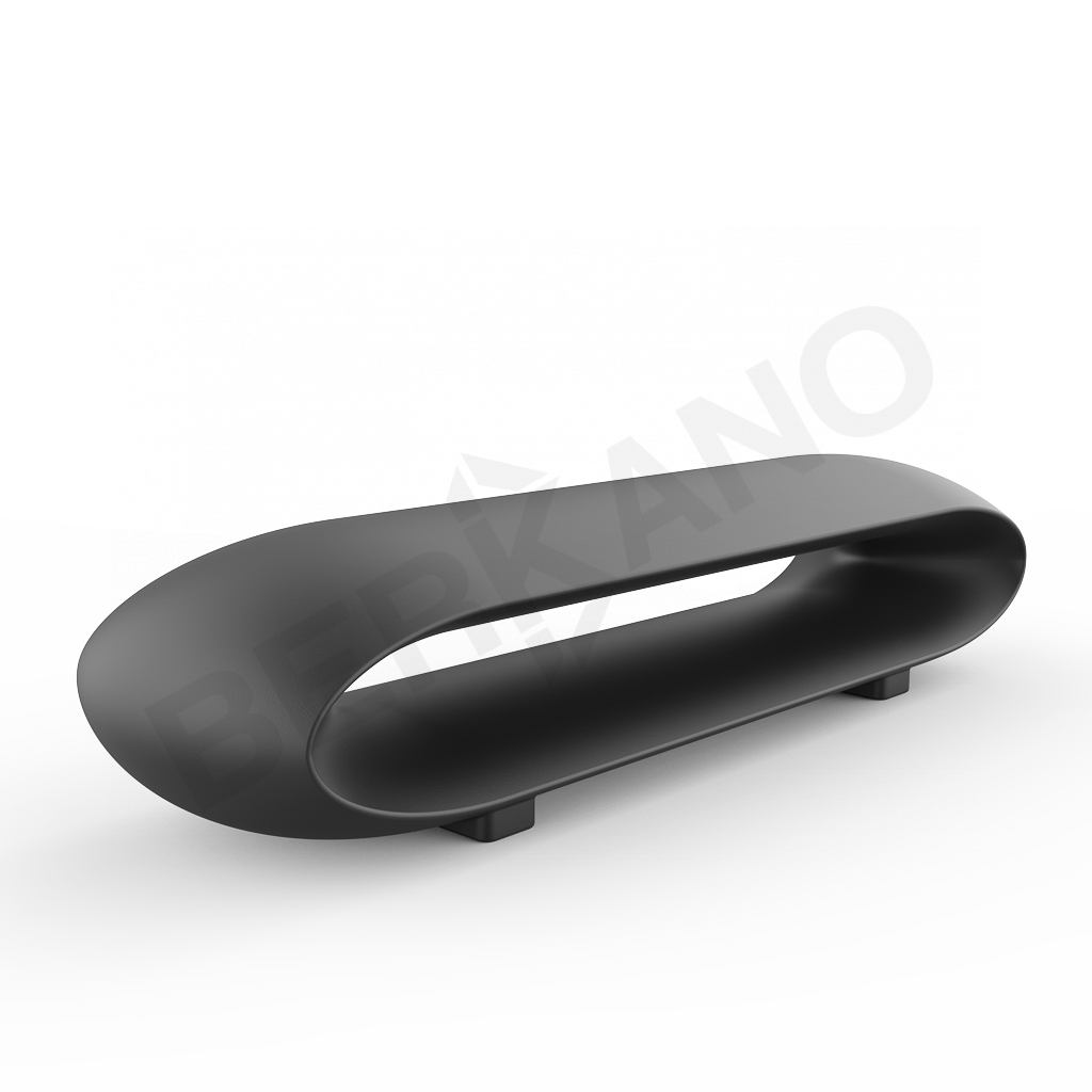 Скамейка Hoop черного цвета - фото 1