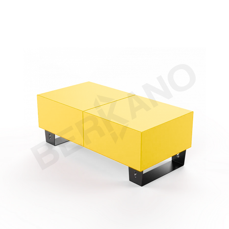 Скамейка Brick 120 Yellow - фото 1