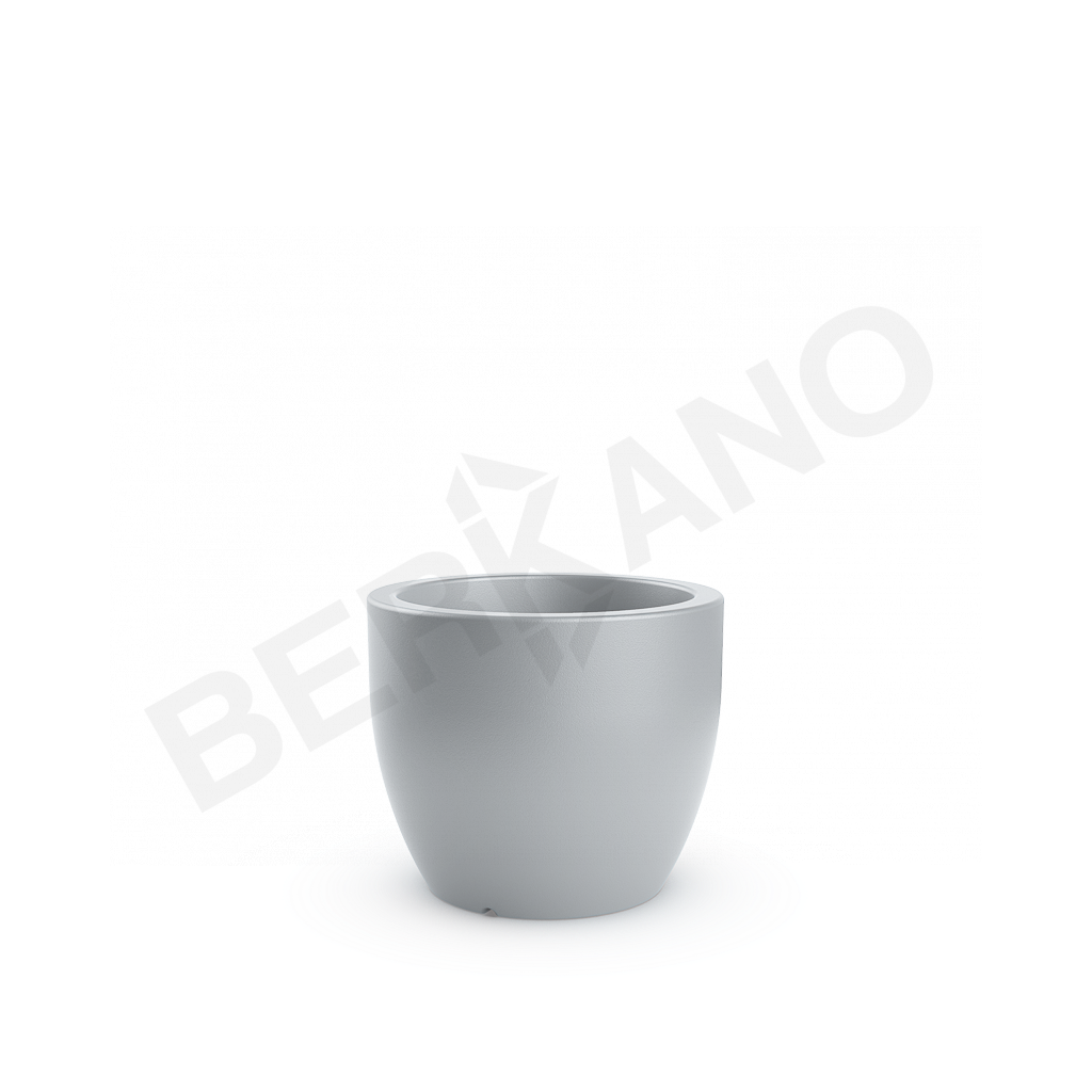 Кашпо Tigel 35 DB серого цвета - фото 1