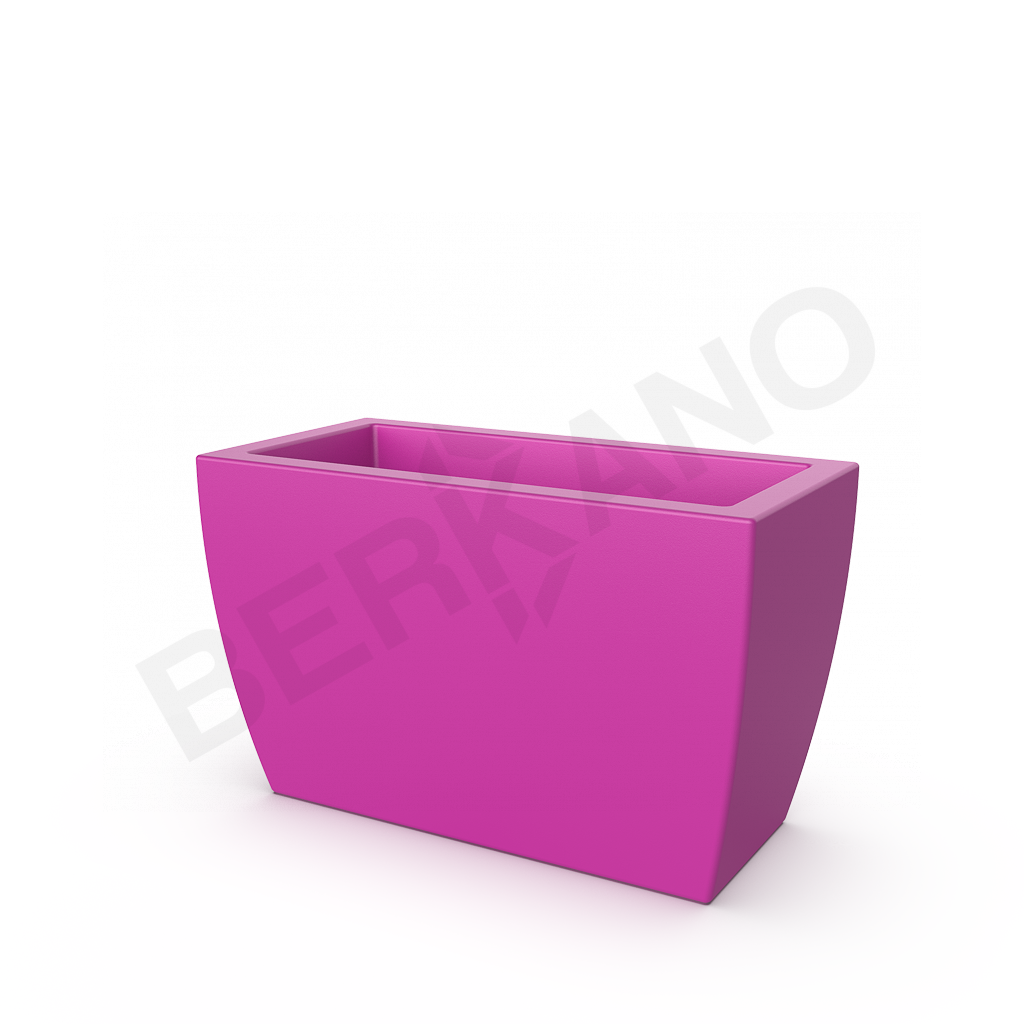 Кашпо Tenero 50H фиолетового цвета - фото 1