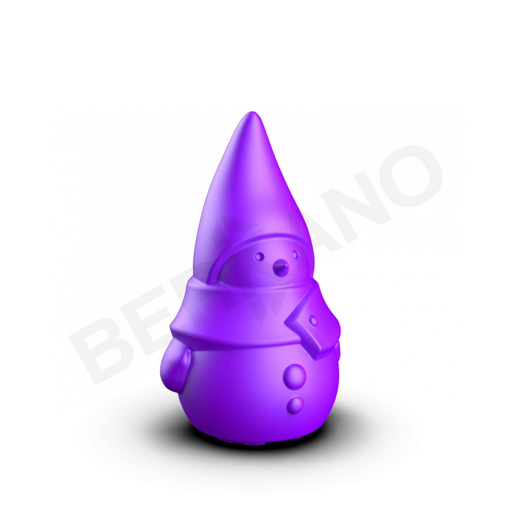 Светильник Mr. Snowman M сиреневого цвета - фото 1