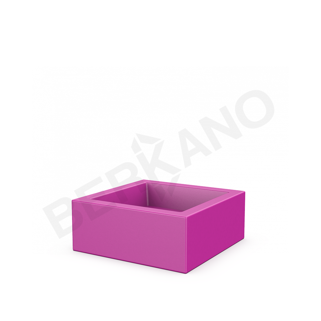 Кашпо Quarter 20 DB фиолетового цвета - фото 1