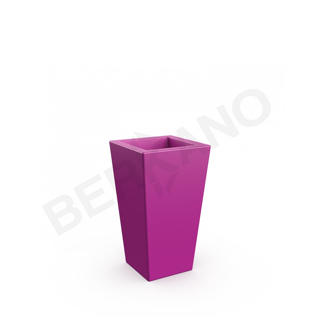 Кашпо Trapezio 70V фиолетового цвета - фото 1