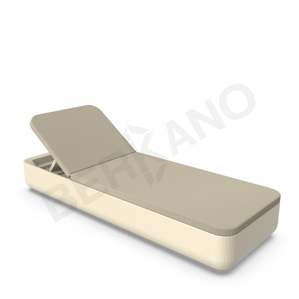 Шезлонг Grace бежевого цвета / аксессуар бежевого цвета - фото 1