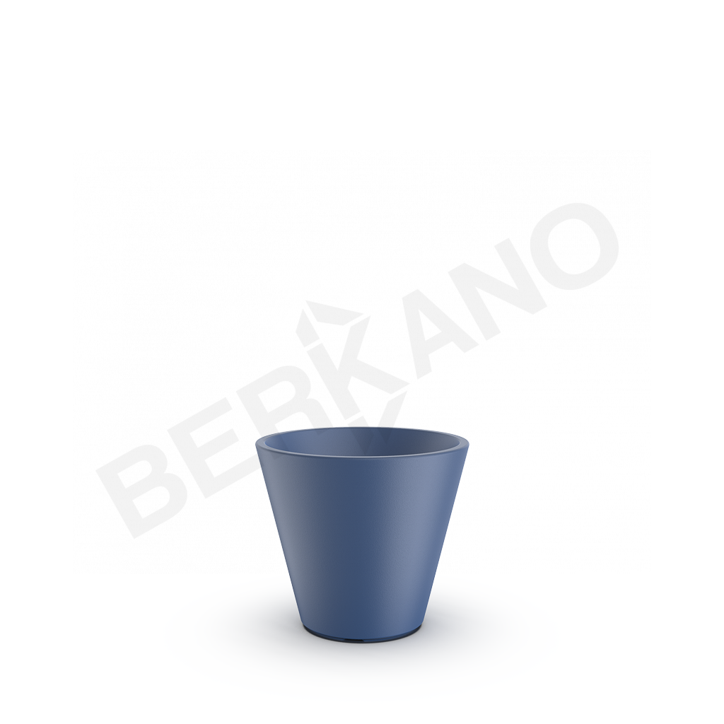 Кашпо Bliss 33 синего цвета - фото 1