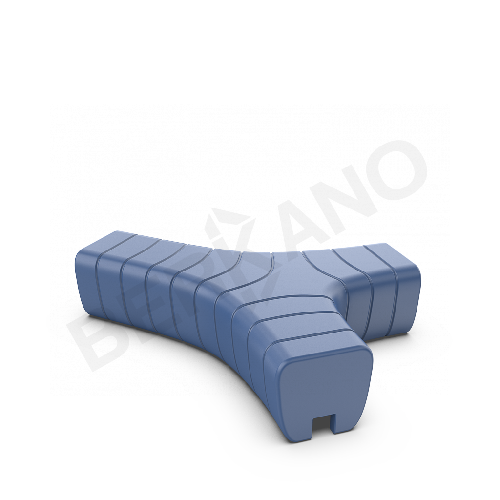 Скамейка Y-seat Wave Blue - фото 1