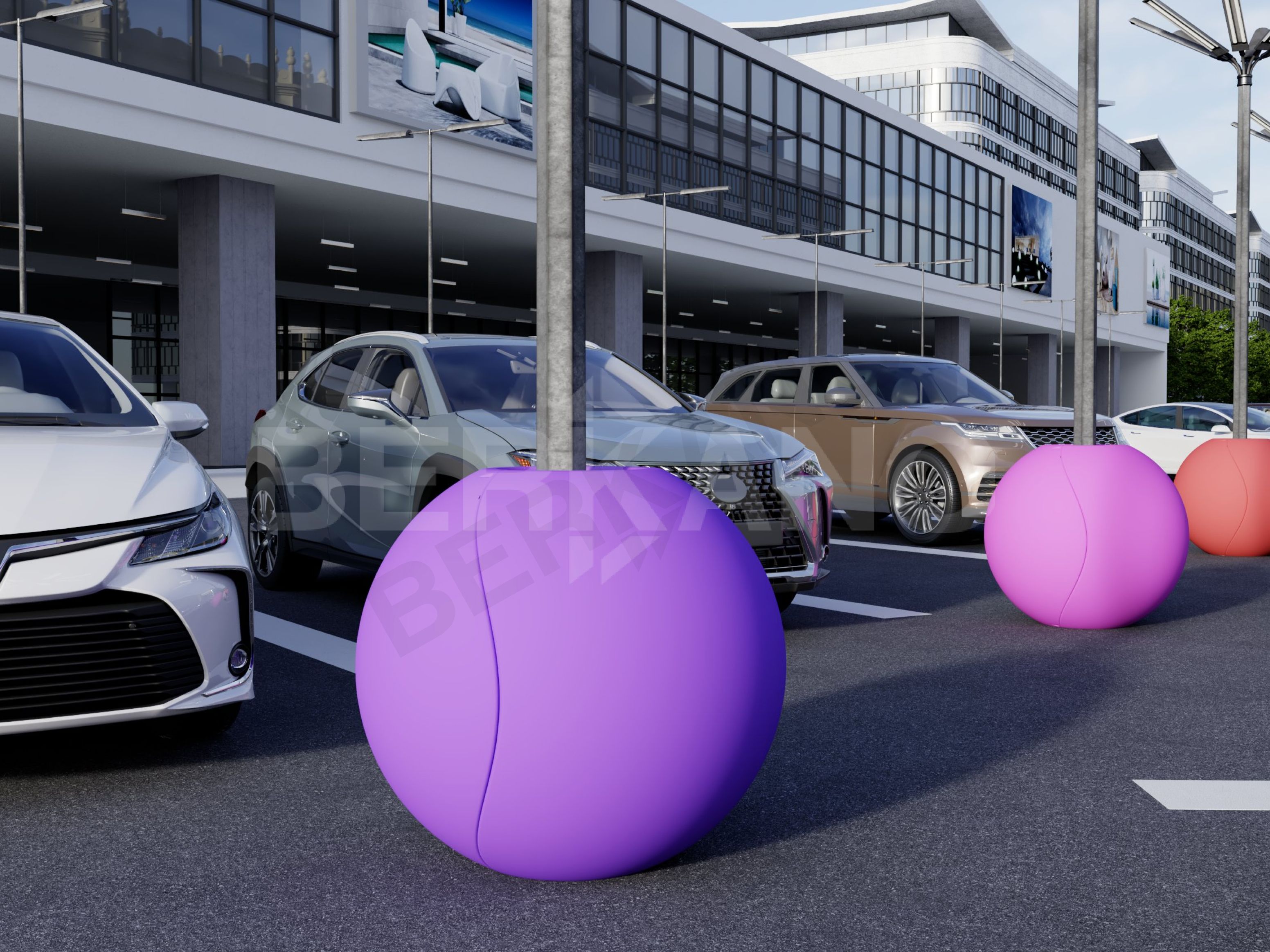 Шар Woodland бежевого цвета - фото 6