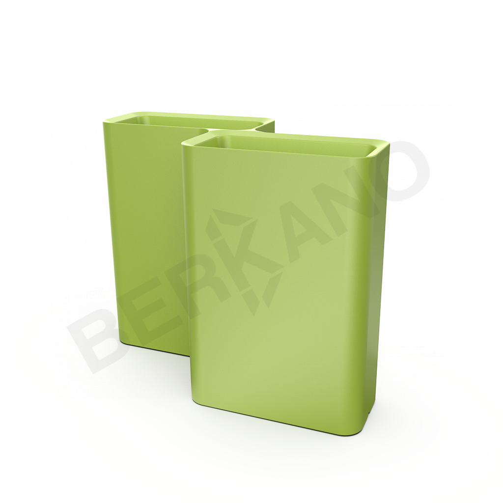 Кашпо Vittorio 80 D зеленого цвета - фото 1