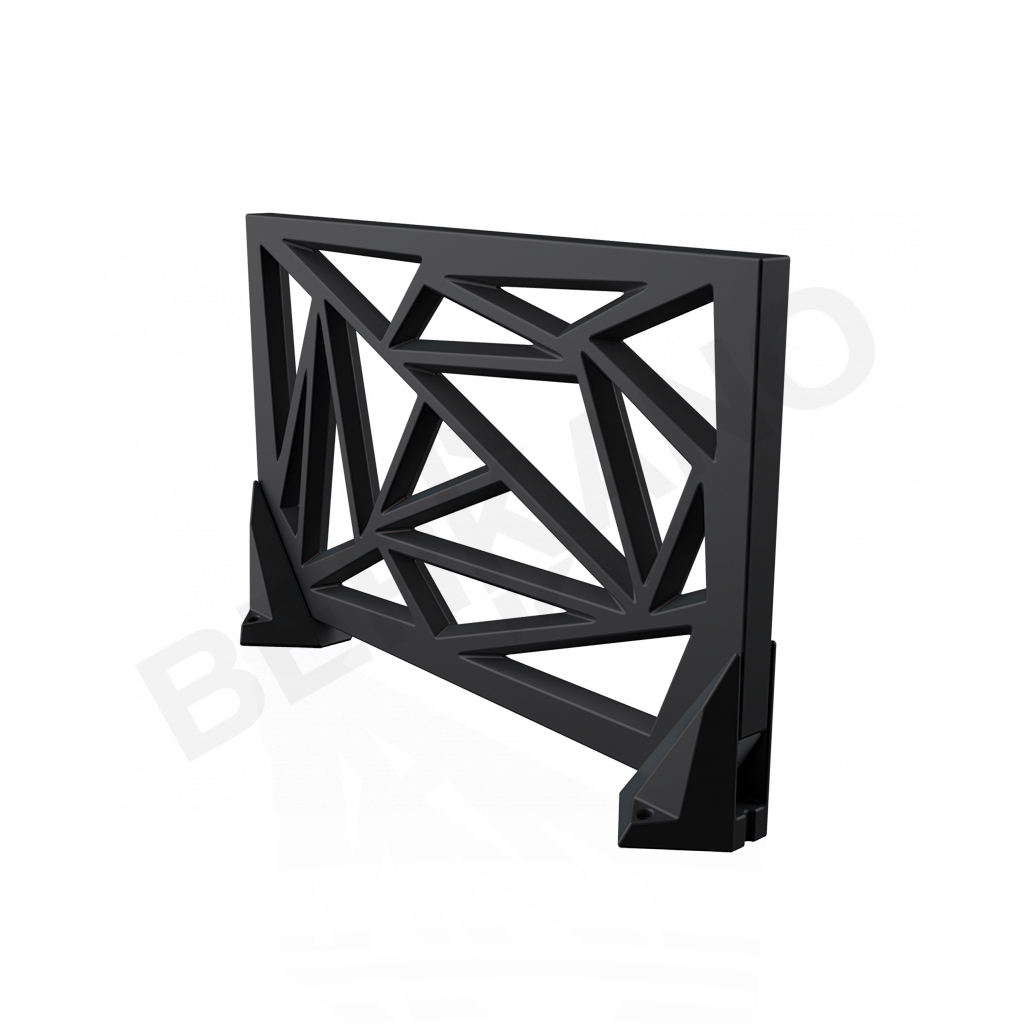 Зонирование Icelandic Fence графитового цвета - фото 1